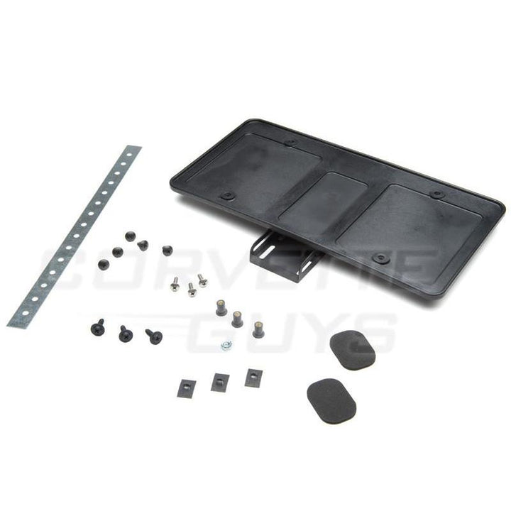 Corvette Flip Down License Plate Holder - Manual : C5 / C6,Exterior