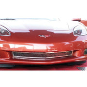 Corvette Front Lower Grille - Laser Mesh Stainless Steel : 2005-2013 Z06, Grand Sport & ZR1,Exterior