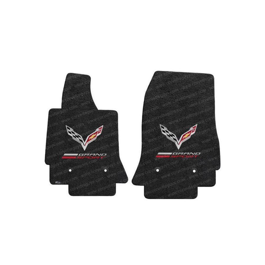 Corvette Grand Sport w/ Crossed Flags Floor Mats - Lloyds Mats : C7 Grand Sport,Floor Mat
