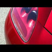 Corvette Headlight Decals - Etched Glass Look : 2005-2013 C6,Z06,ZR1,Grand Sport,Lighting