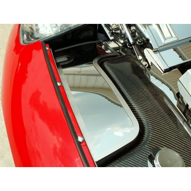 Corvette Inner Fender Covers 2 Pc. (Set) Polished Stainless Steel