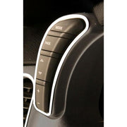 Corvette Interior Dash Kit 9 Pc. - Stainless Steel : 2005-2013 C6,Z06,ZR1,Grand Sport,0