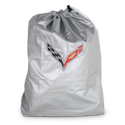 Corvette Intro-Guard Car Cover - Embossed - Indoor/Outdoor - Silver/Red : C7 Stingray, Z51, Z06, Grand Sport,Car Care