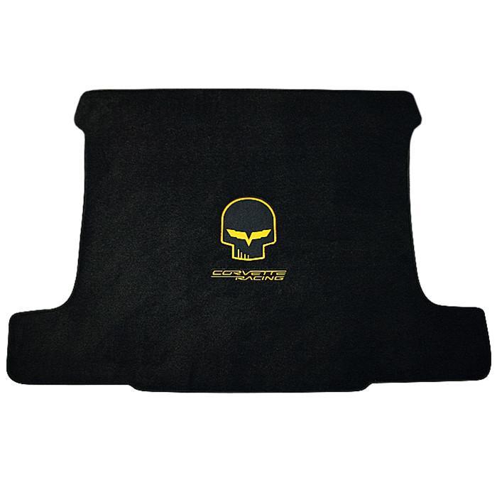 Corvette Jake Ultimat Cargo Mat - Silver or Yellow w/ Script - Coupe : C6,GS,Z06,ZR1,Interior