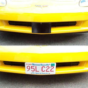 Corvette License Plate Bracket Holder Kit - Permanent : 2005-2013 C6,Exterior