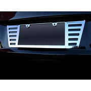 Corvette License Plate Frame - Billet Aluminum Chrome (05-12 C6/C6 Z06/ZR1/Grand Sport),Exterior