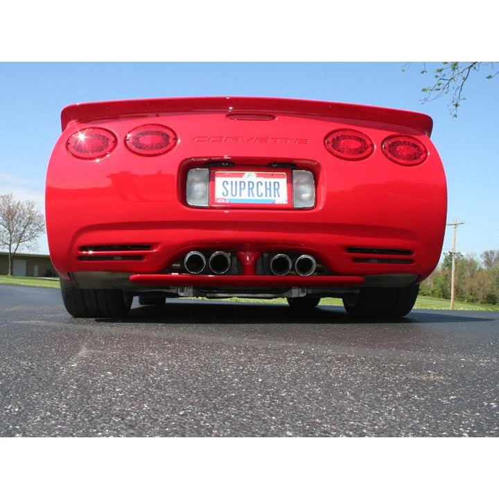Corvette Lower Rear Exhaust Spoiler : 1997-2004 C5 & Z06,Exterior