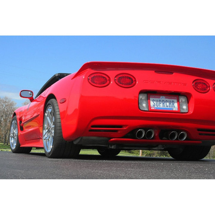 Corvette Lower Rear Exhaust Spoiler : 1997-2004 C5 & Z06,Exterior
