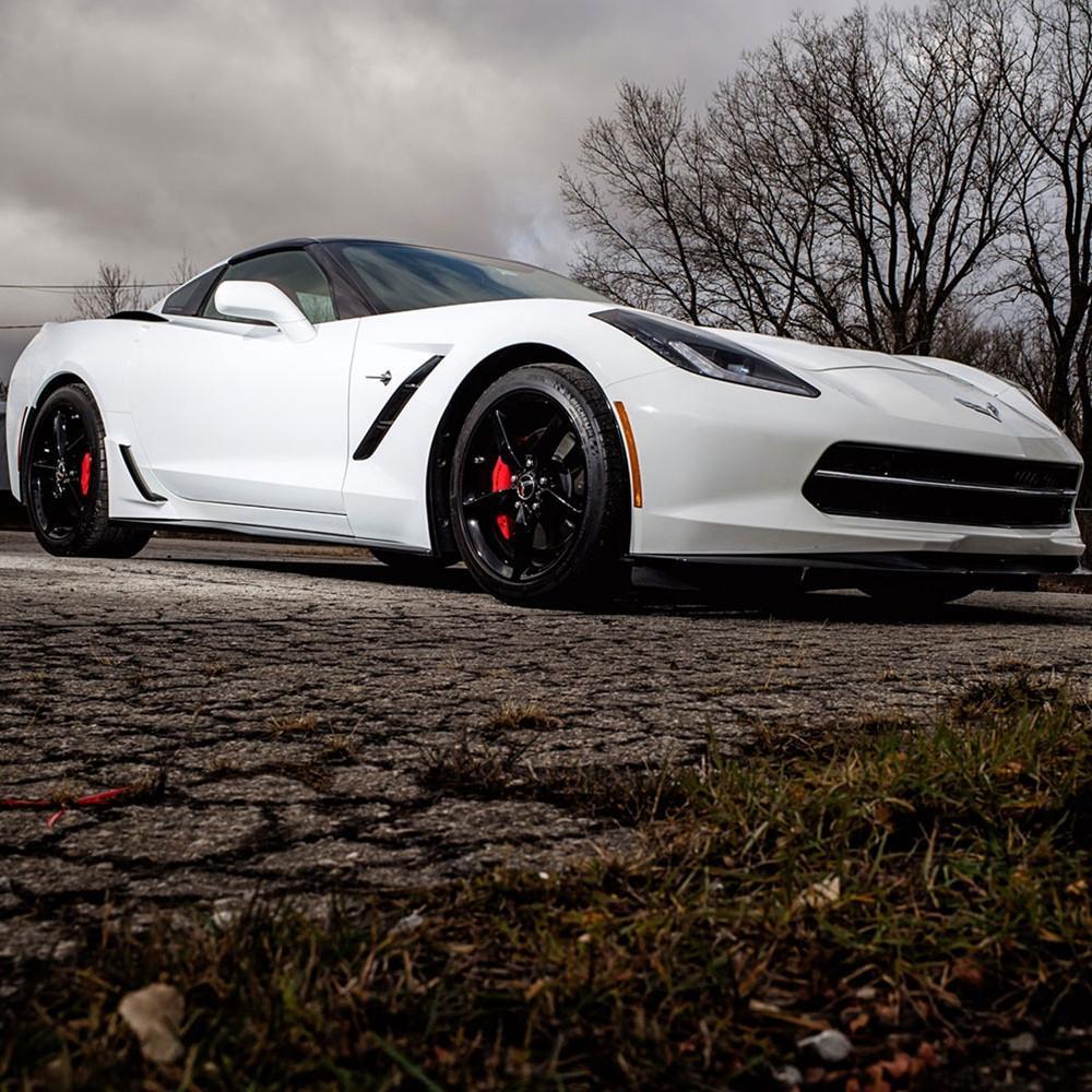 Corvette Lower Rocker Z06 Brake Intake Scoop - ACS : C7 Stingray, Z51,Body Parts