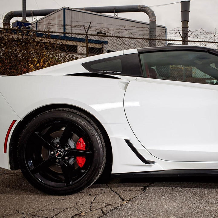 Corvette Lower Rocker Z06 Brake Intake Scoop - ACS : C7 Stingray, Z51,Body Parts