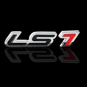 Corvette LS 7 Billet Chrome Badge : 2005-2013 C6 & Z06,Exterior