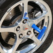 Corvette Lug nut & Wheel Cleaning Brush,Wheels & Tires