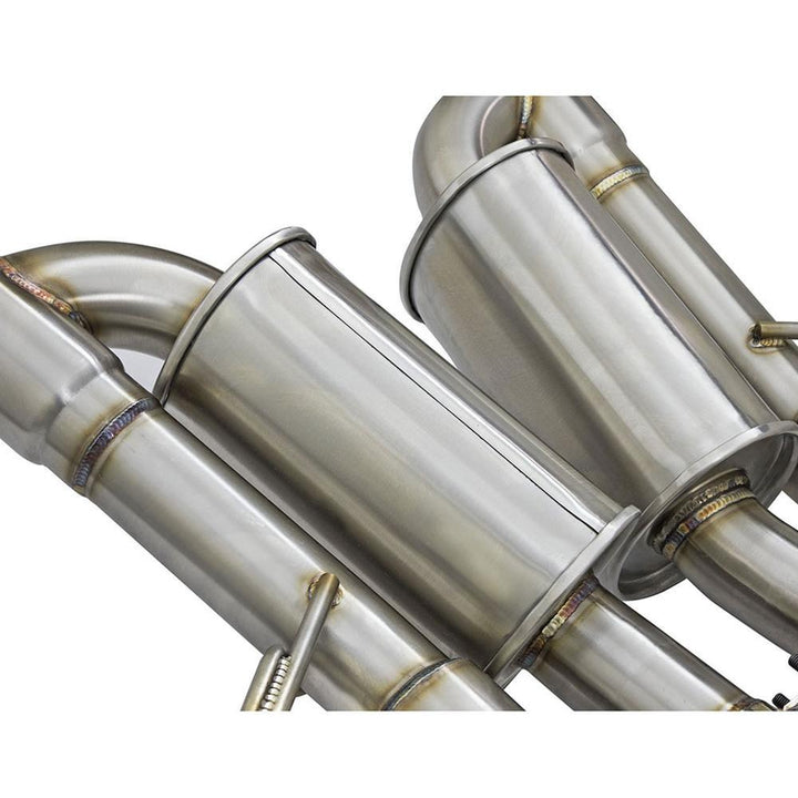 Corvette MACH Force-Xp 3" to 2-1/2" Axle-Back Exhaust System - aFe Power PFADT : C7 Stingray, Z51, Grand Sport,Exhaust