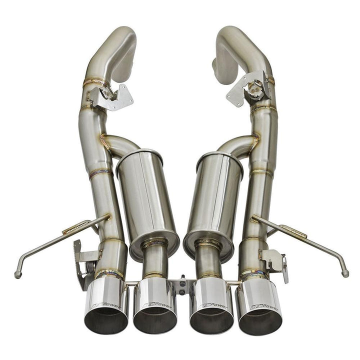 Corvette MACH Force-Xp 3" to 2-1/2" Axle-Back Exhaust System - aFe Power PFADT : C7 Stingray, Z51, Grand Sport,Exhaust