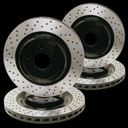 Corvette Powder Coated Rotors : 2006-2013 Z06 & Grand Sport,Brakes