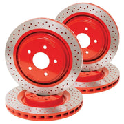 Corvette Powder Coated Rotors for Z51 Brakes : 2005-2013 C6,Brakes