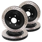 Corvette Powder Coated Rotors for Z51 Brakes : 2005-2013 C6,Brakes