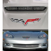 Corvette RaceMesh Air Intake Nose Scoop Grille : 2006-2013 Z06,Exterior