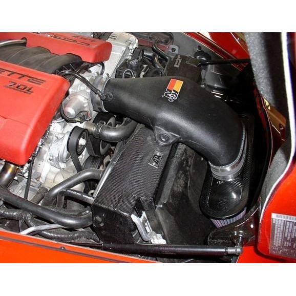 Corvette Radiator Cover - Carbon Fiber : 2005-2013 C6 & Z06,Engine