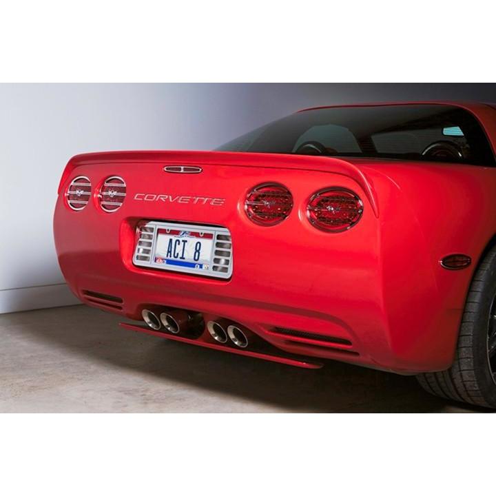 Corvette Rear Spoiler - Low Profile Rear Lip : 1997-2004 C5 & Z06,Exterior