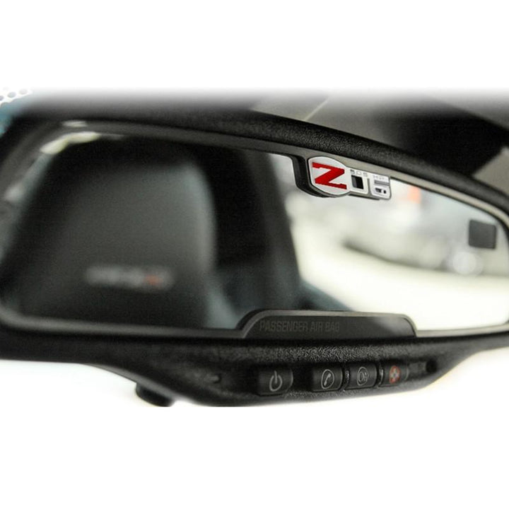 Corvette Rearview Mirror Trim - Stainless Steel : 2005-2013 C6 Z06 505HP,Interior