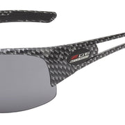 Corvette Rimless Sunglasses - Simulated Carbon Fiber : C7 Z06 Logo,Apparel