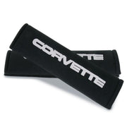 Corvette Seatbelt Harness Pad - Black : 1984-1996 C4,Interior