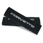 Corvette Seatbelt Harness Pad - Black : 1997-2004 C5,Interior