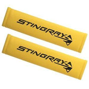 Corvette Seatbelt Harness Pad : C7 Stingray,[YELLOW,Interior