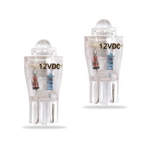 Corvette Side Marker Light LED Replacement Bulbs - Hyper White (Pair) : 2005-2013 C6,Lighting