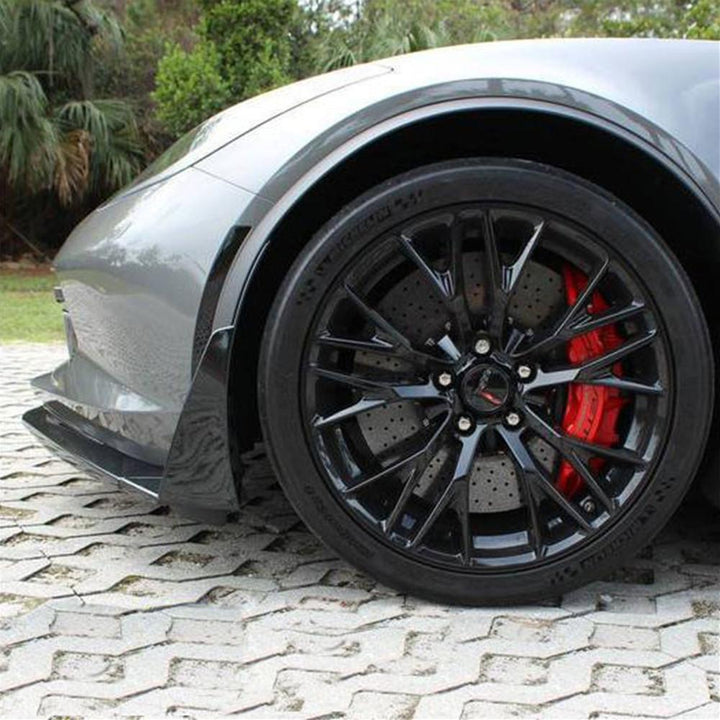 Corvette Side & Rear Bumper Markers Blackout Kit - Smoked Acrylic - 6Pc. : C7 Stingray, Z51, Z06, Grand Sport,Lighting