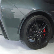 Corvette Side & Rear Bumper Markers Blackout Kit - Smoked Acrylic - 6Pc. : C7 Stingray, Z51, Z06, Grand Sport,Lighting