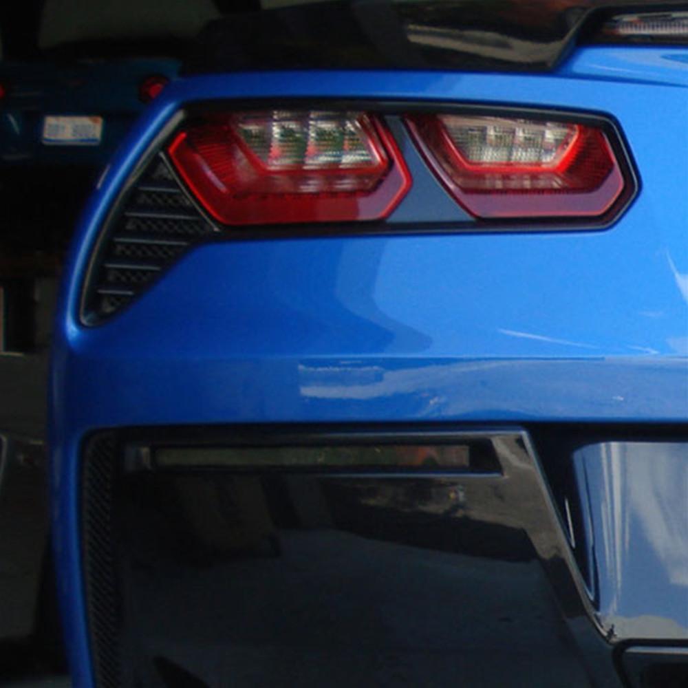 Corvette Side & Rear Bumper Markers Blackout Kit - Smoked Acrylic - 6Pc. : C7 Stingray, Z51, Z06, Grand Sport,Lighting