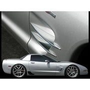 (97-04 C5 / C5 Z06) : Corvette Side Spears - Billet Aluminum Chrome,Exterior