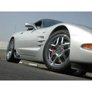 (97-04 C5 / C5 Z06) : Corvette Side Spears - Billet Aluminum Chrome,Exterior