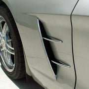 Corvette Side Vent Spears - Retro Style - 4 pc : 2005-2013 C6,Exterior