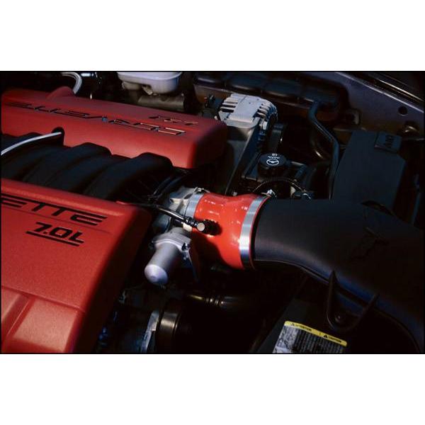 Corvette Smooth Power Coupler - Red (05-07 C6 LS2),Performance Parts