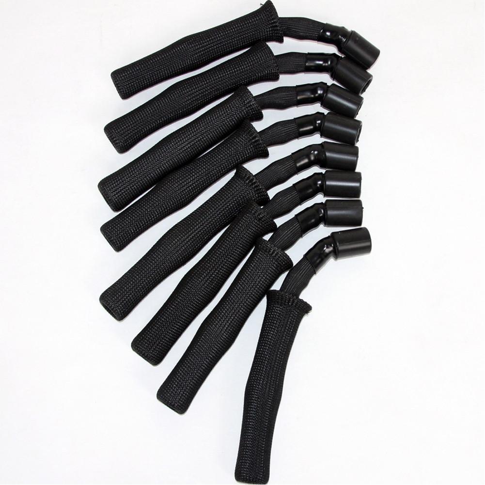 Corvette Spark Plug Wires (Set) - Granatelli Motorsports 8mm Black : 1997-2004 LS1,LS6 & 2014 Stingray LT1,GM Replacement Parts