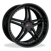 Corvette SR1 Performance Wheels - BULLET Series : Gloss Black,Wheels & Tires