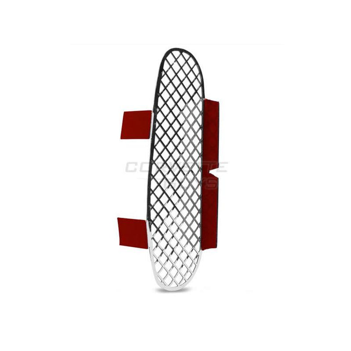 Corvette Stainless Steel Laser Mesh Side Vents (97-04 C5 / C5 Z06),Exterior