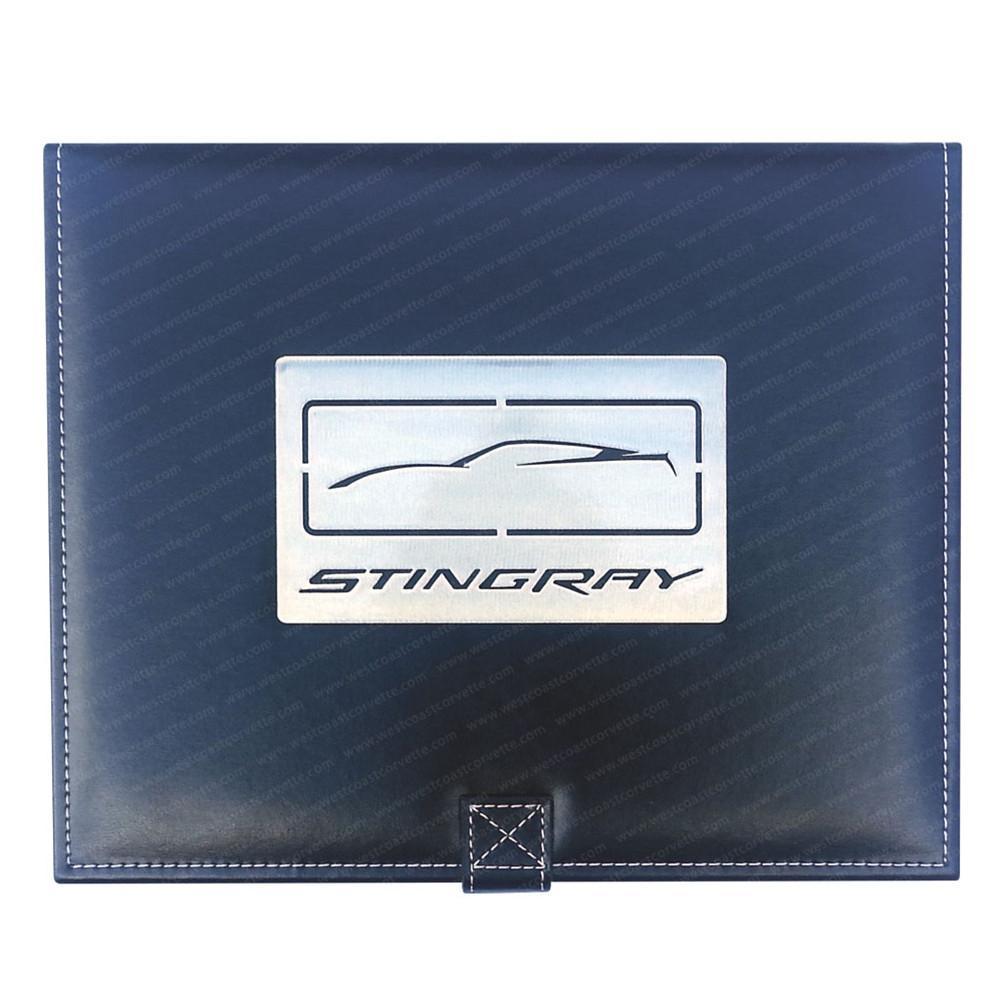 Corvette Stingray Jewelry Box w/Brushed Stainless Steel Emblem : C7 Stingray, Z51,Home & Office