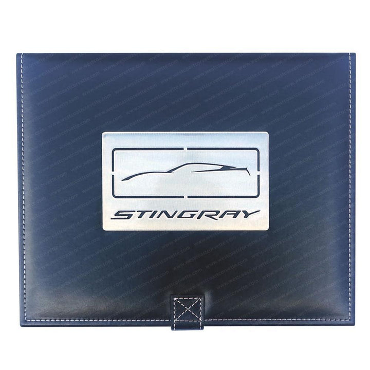 Corvette Stingray Jewelry Box w/Brushed Stainless Steel Emblem : C7 Stingray, Z51,Home & Office