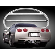 Corvette Taillight Bezel Set - Billet Aluminum Chrome (97-04 C5 / C5 Z06),Lighting