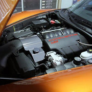 Corvette Throttle Body Cover - Polished Stainless Steel : 2008-2013 C6 & Grand Sport,Engine