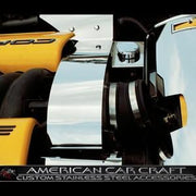 Corvette Throttle Body / Power Steering Cover - Polished Stainless Steel 1997-2004 C5 & Z06,Engine