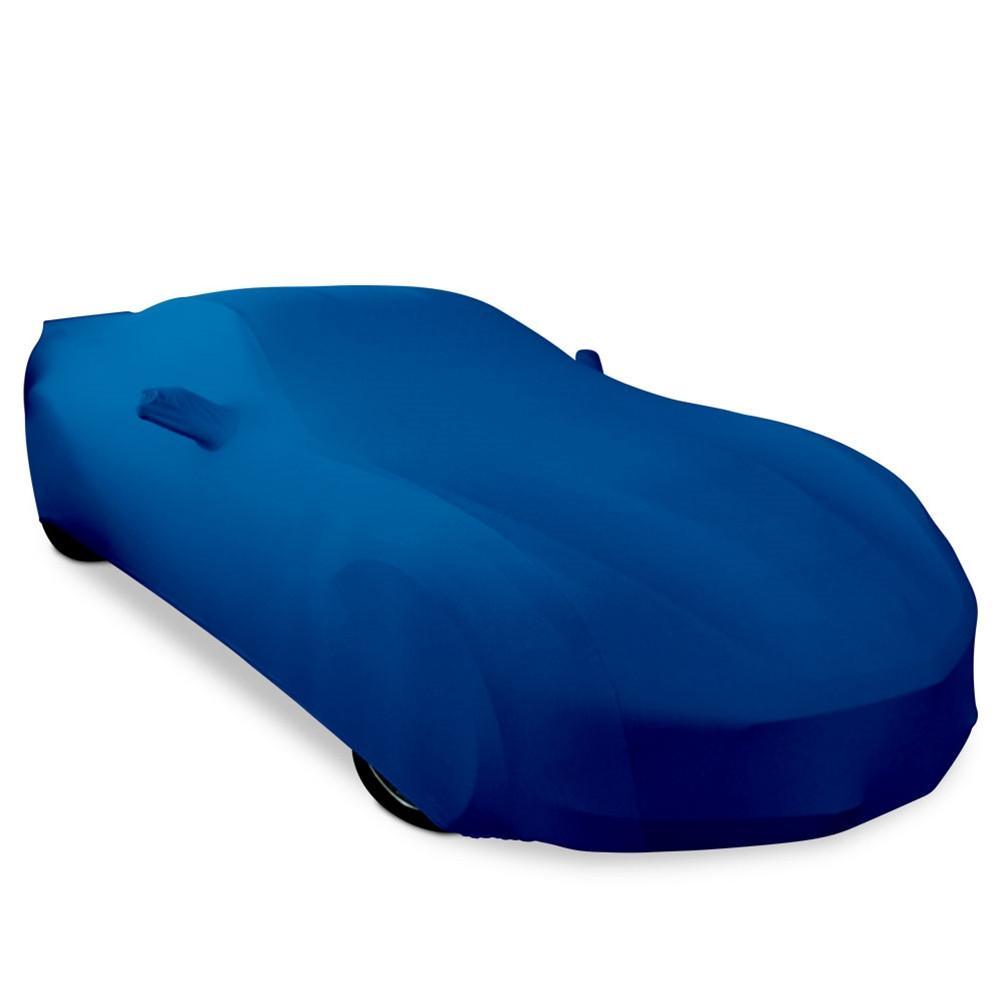 Corvette Ultraguard Plus Stretch Satin Car Cover - Medium Blue - Indoor : C7 Stingray, Z51, Z06, Grand Sport,Car Care