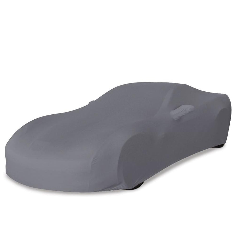 Corvette Ultraguard Plus Stretch Satin Car Cover - Medium Gray - Indoor : 2005-2013 C6, Z06, ZR1, Grand Sport,Car Cover