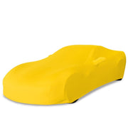 Corvette Ultraguard Plus Stretch Satin Car Cover - Yellow - Indoor : 2005-2013 C6, Z06, ZR1, Grand Sport,Car Cover