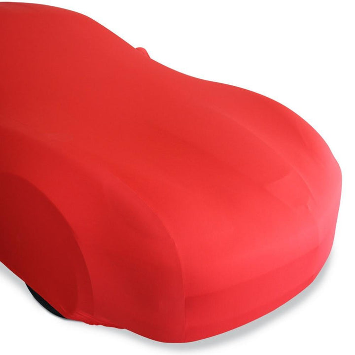 Corvette Ultraguard Plus Stretch Satin Car Cover- Red - Indoor : 2005-2013 C6, Z06, ZR1, Grand Sport,Car Cover