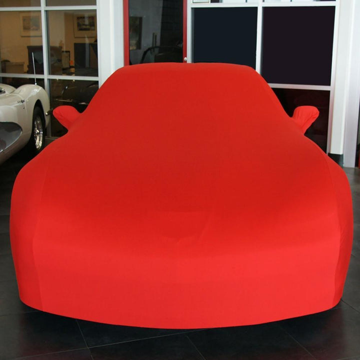 Corvette Ultraguard Plus Stretch Satin Car Cover- Red - Indoor : 2005-2013 C6, Z06, ZR1, Grand Sport,Car Cover